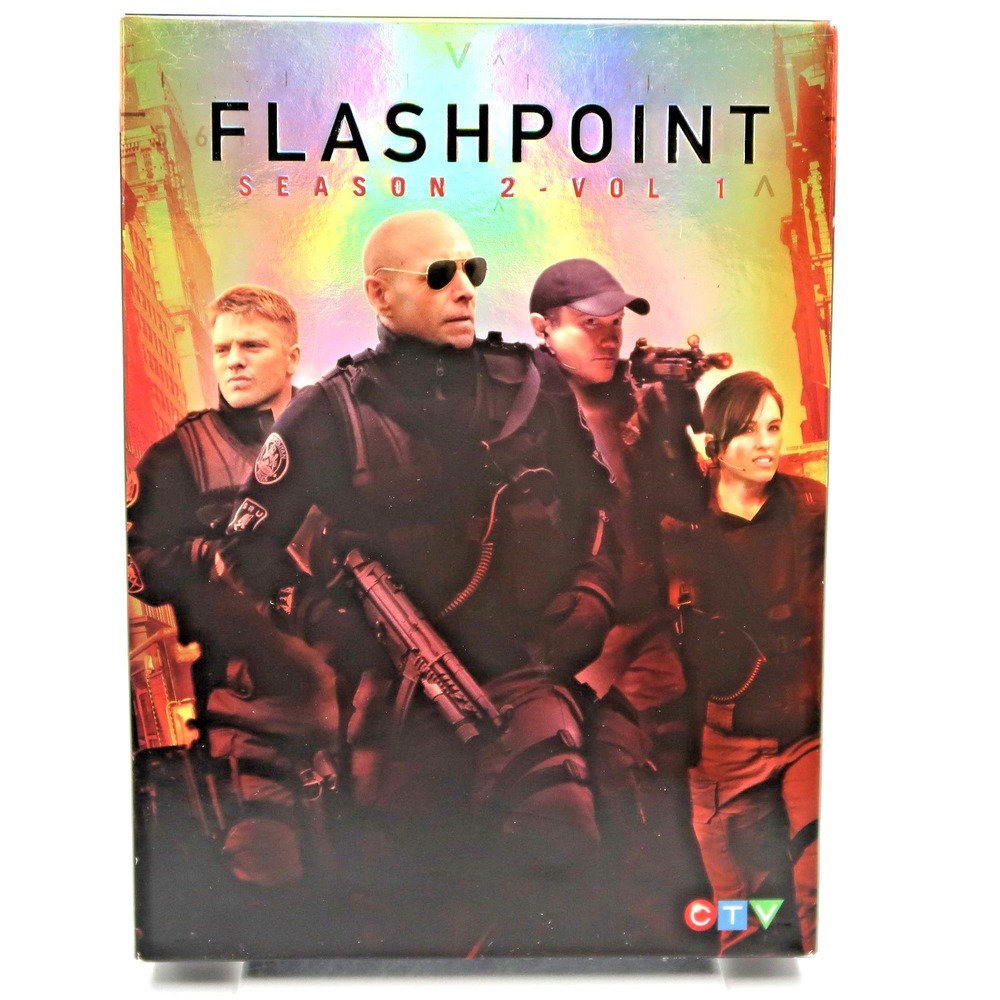 Flashpoint Season 2 Vol 1 DVD 2010 Slipcover Hugh Dillon Amy Jo Johnson